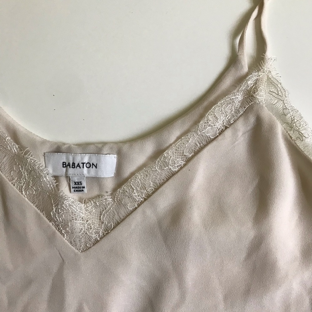 Aritzia Babaton Galen Lace-Trim Camisole